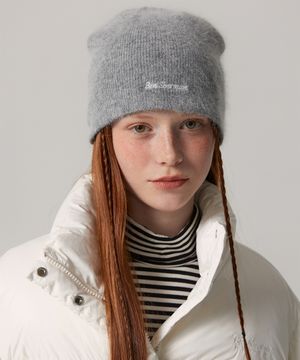 스몰 로고 앙고라 비니 BODAC421U