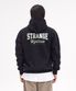 스트레인지 익스피어런스 오버핏 와이드 숄더 후디_블랙