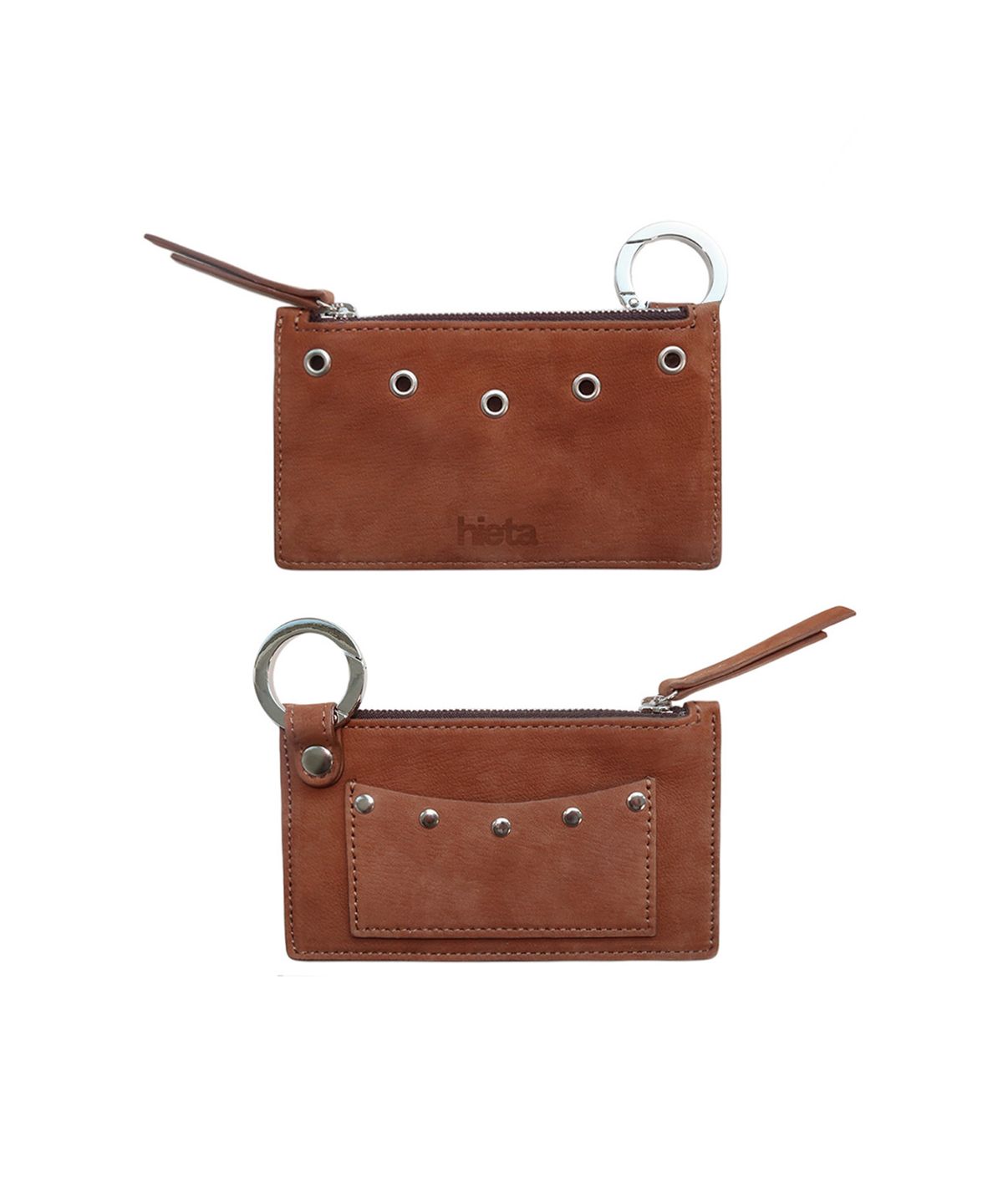 히에타(HIETA) Bella card wallet / Camel