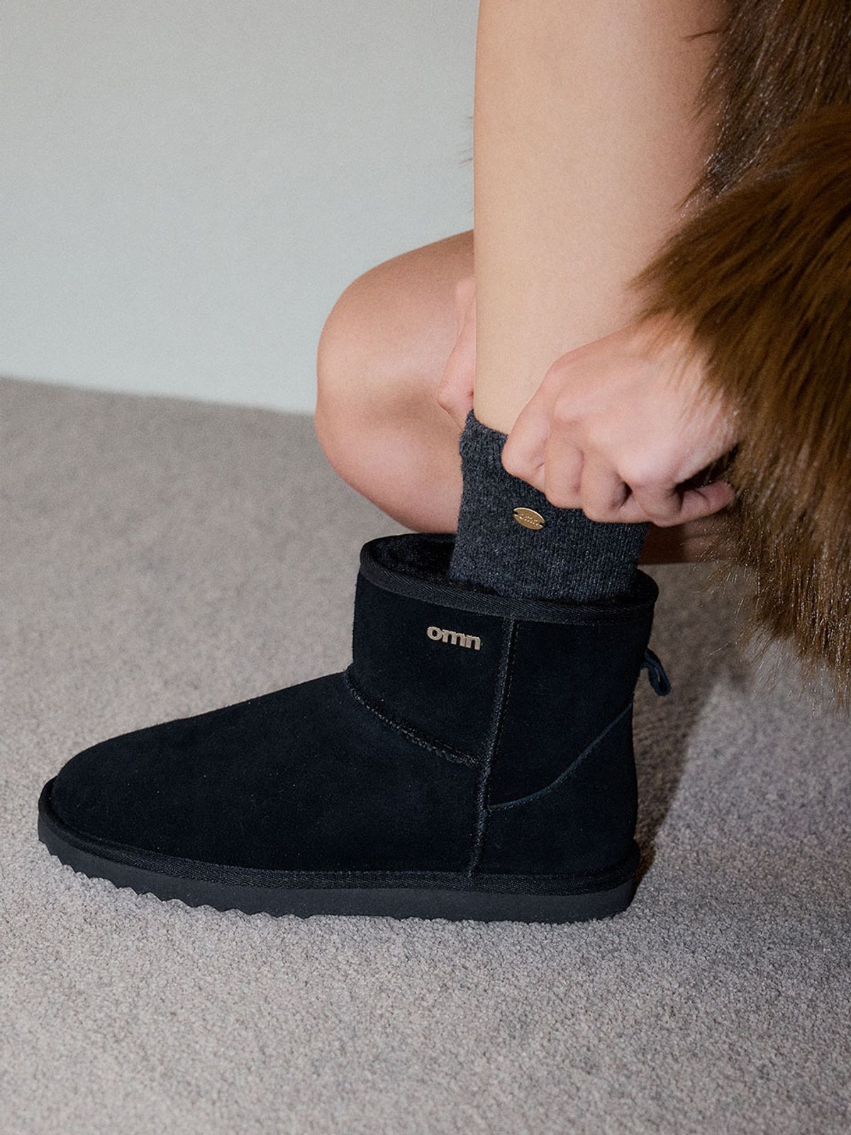 옴니포턴트(OMNIPOTENT) omn ugg _Black