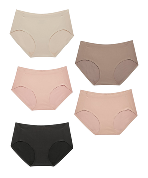 [5PACK] 나일론모달 심리스 팬티