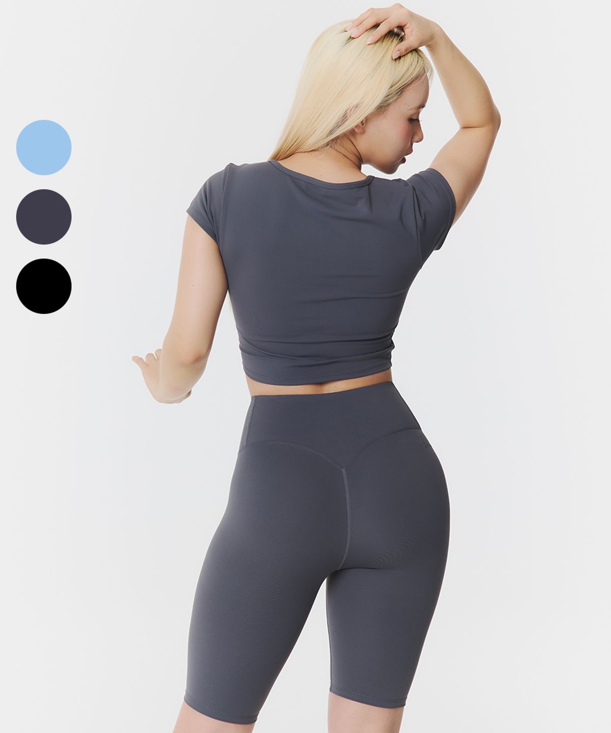 무신사 스탠다드 스포츠(MUSINSA STANDARD SPORTS) 무브텐션 4.5부 레깅스 우먼 (3color)