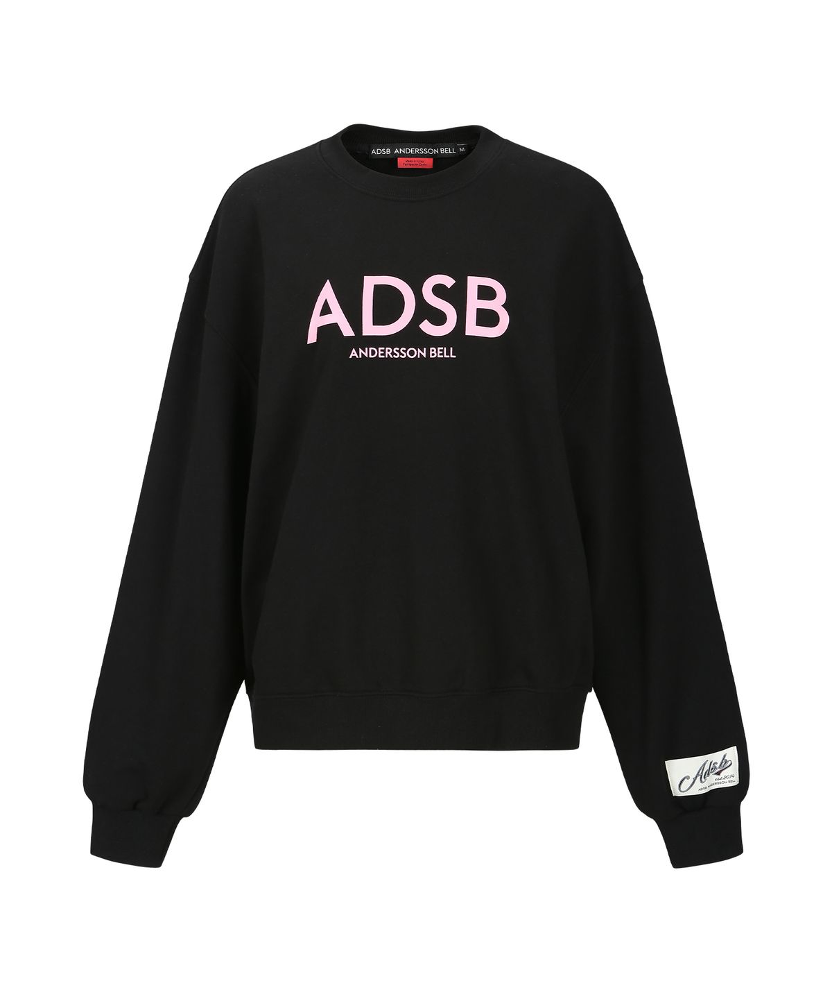 앤더슨벨(ADSB ANDERSSON BELL) ADSB 빅 로고 스웻셔츠 atb1302w(BLACK)