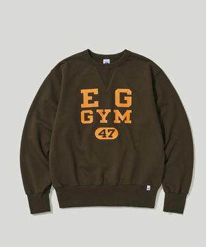 EG GYM HW SWEATSHIRT BROWN