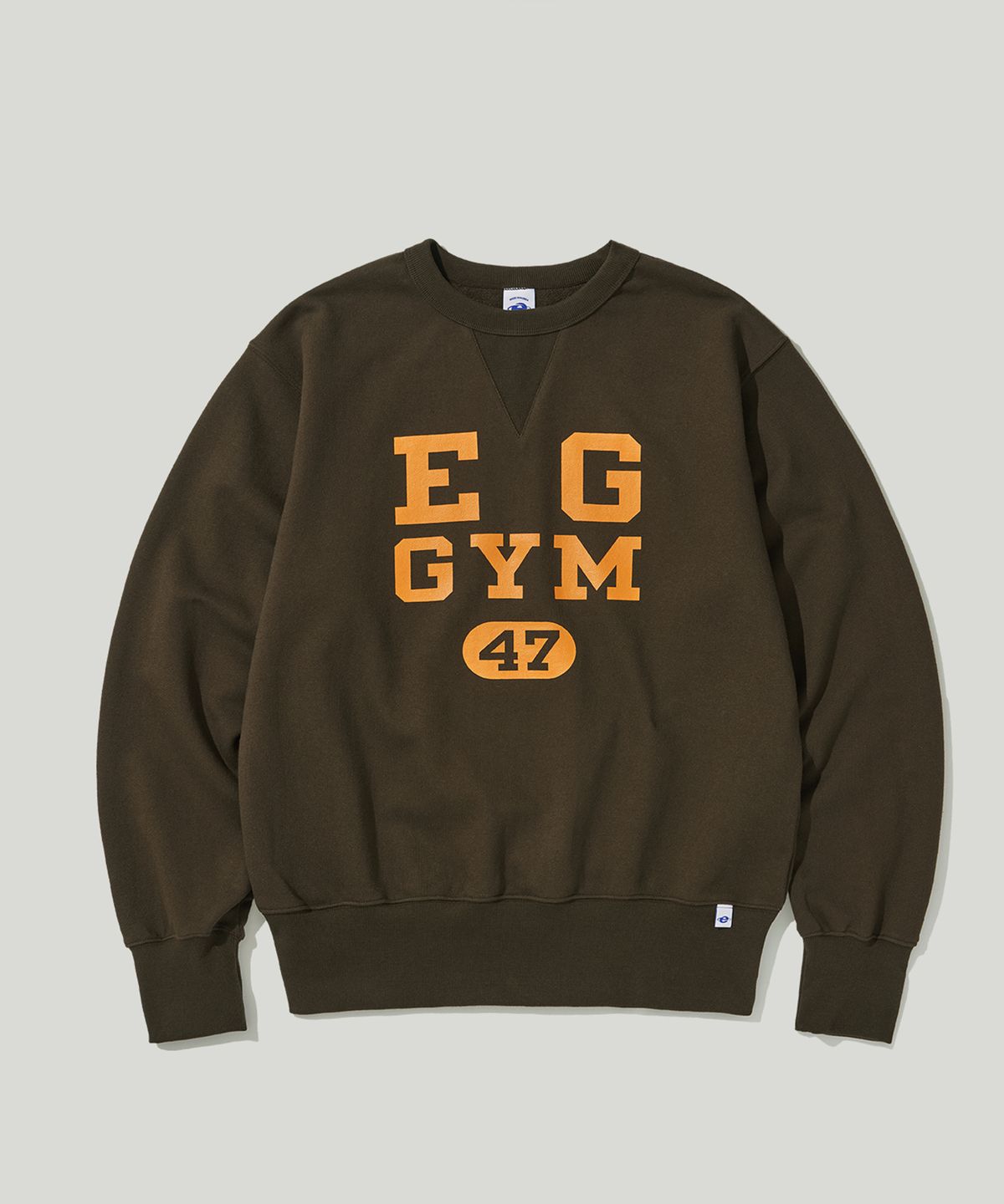 이스트코(EASTCO) EG GYM HW SWEATSHIRT BROWN