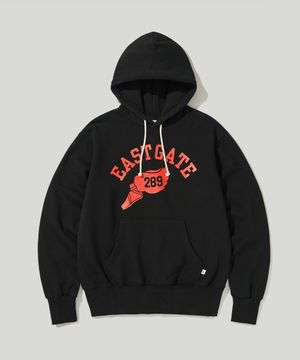 WINGED FOOT HW HOODIE BLACK