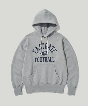 FOOTBALL HW HOODIE HEATHER GREY