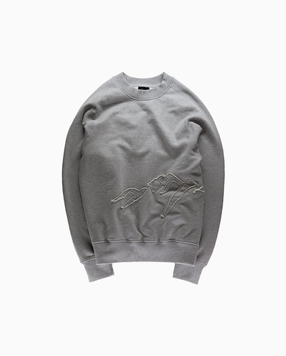 콜드웜(COLDWARM) Applique Logo Sweat Shirt (Grey Color) -Women-