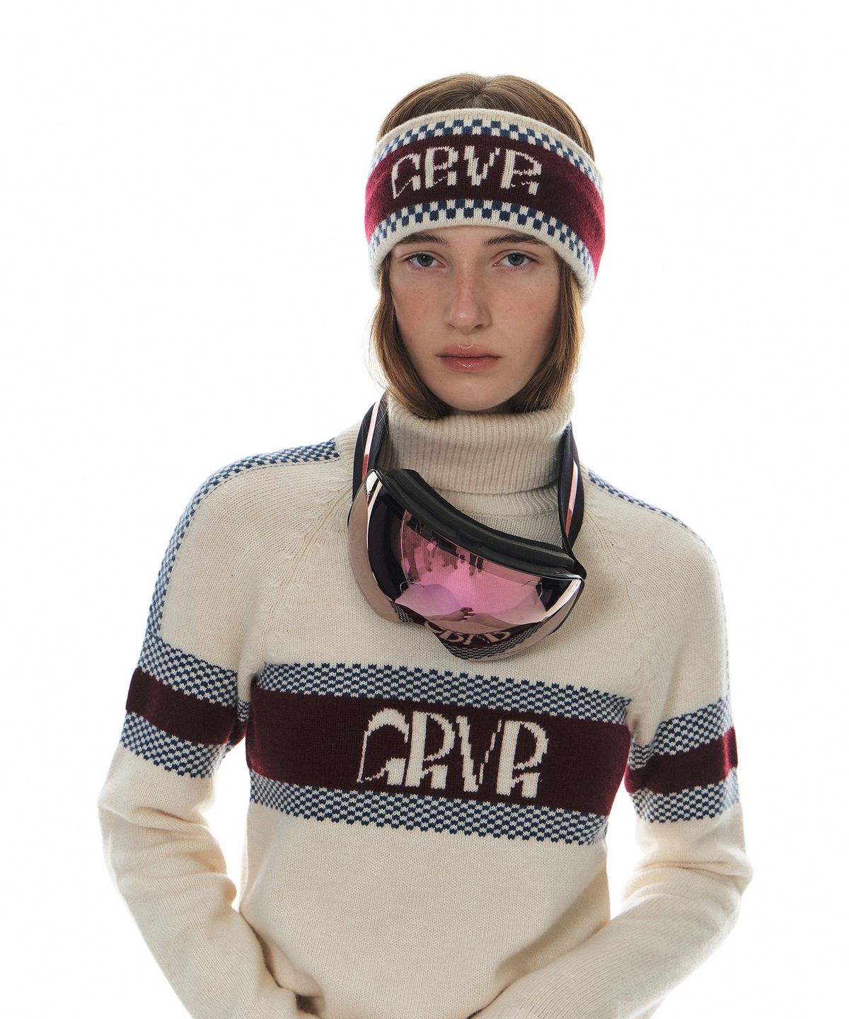 그로브(GROVE) GRVR KNITTED HAIR-BAND (3COLOR)