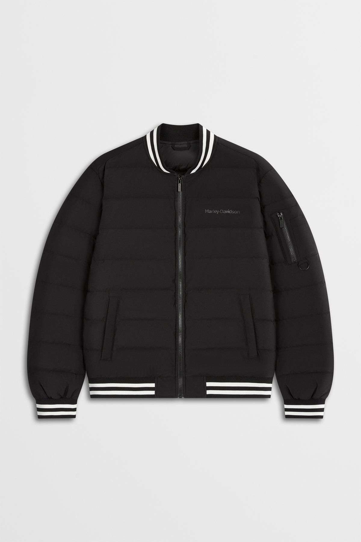 할리데이비슨 컬렉션스®(HARLEY-DAVIDSON COLLECTIONS®) 라이트 다운 자켓_블랙 HH14304207