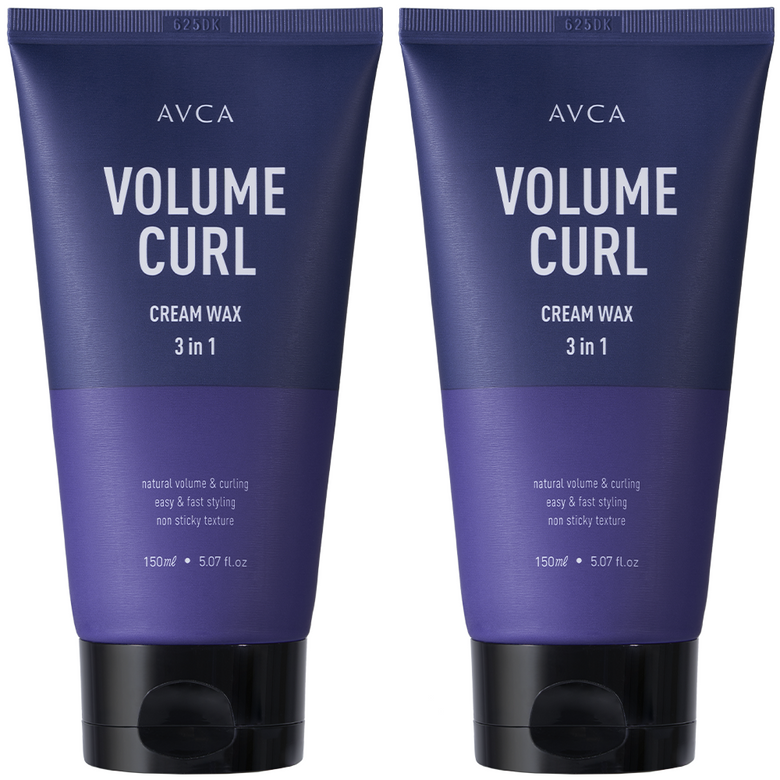 3 in 1 볼륨 앤 컬크림 왁스 150ml 2개