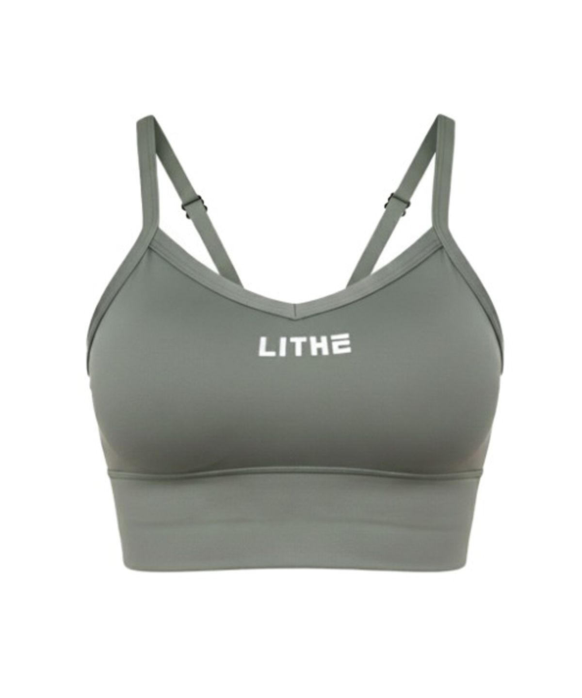 라이드(LITHE) Air 브이 브라탑/Muted Green