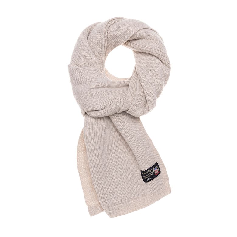 울 머플러 Beige Melange