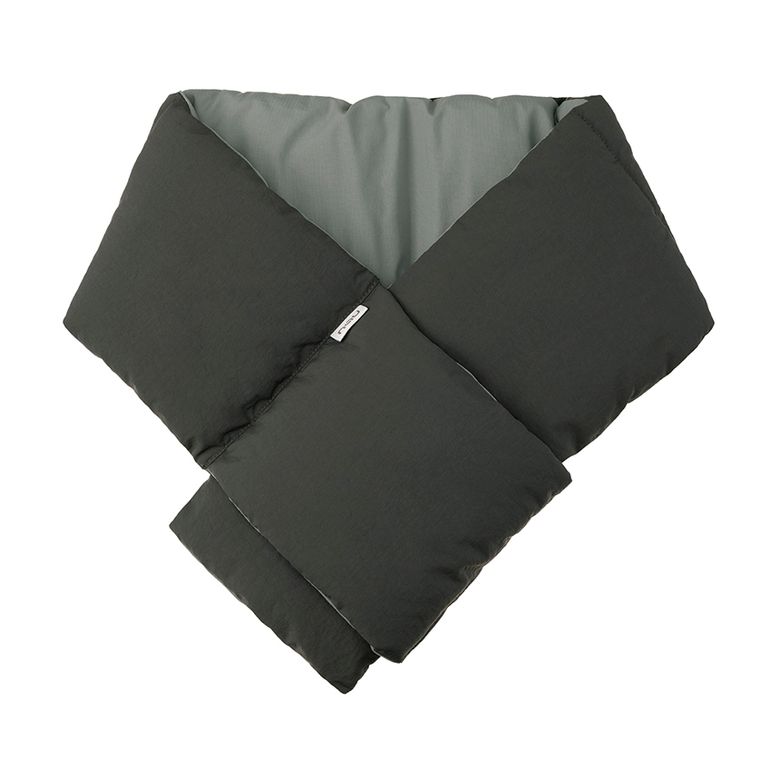 코지 패딩 머플러 2 Charcoal Brown
