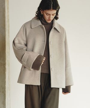 [6컬러] 르제로 캐시미어 하프 코트