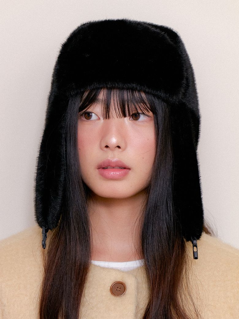 FAKE FUR VOLUME TROOPER HAT HA040