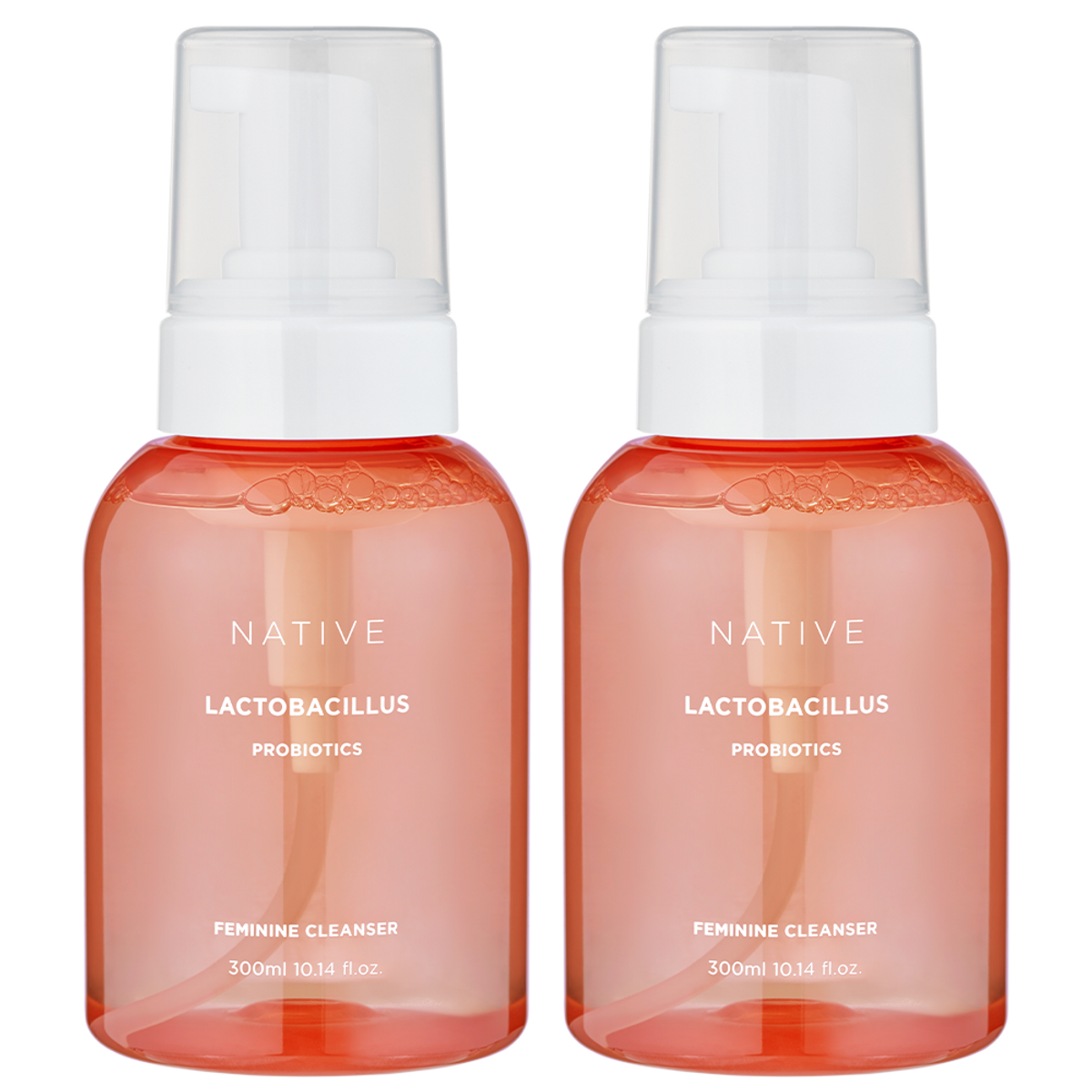 아브카(AVCA) 네이티브 유산균 락토케어 저자극 약산성 여성청결제 300ml 2개