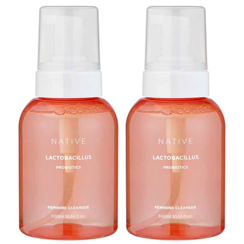 네이티브 유산균 락토케어 저자극 약산성 여성청결제 300ml 2개