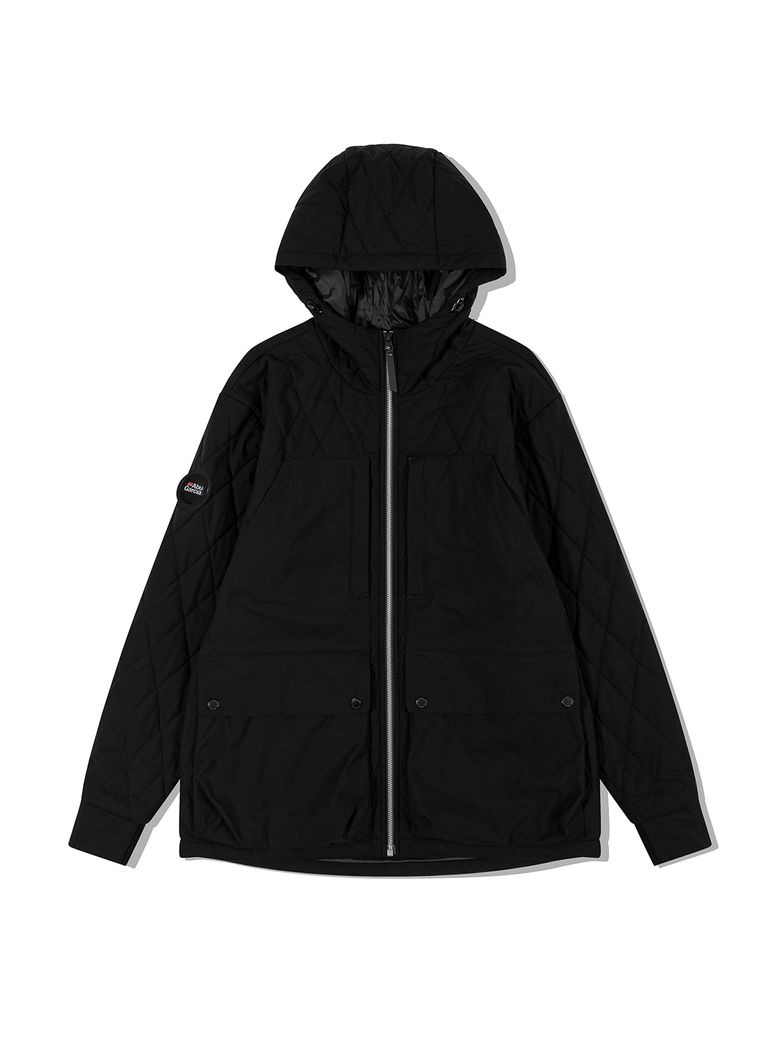 밀리터리 패딩 자켓 BLACK