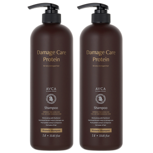 데미지 솔루션 극손상 케어 단백질 샴푸 1000ml 2개