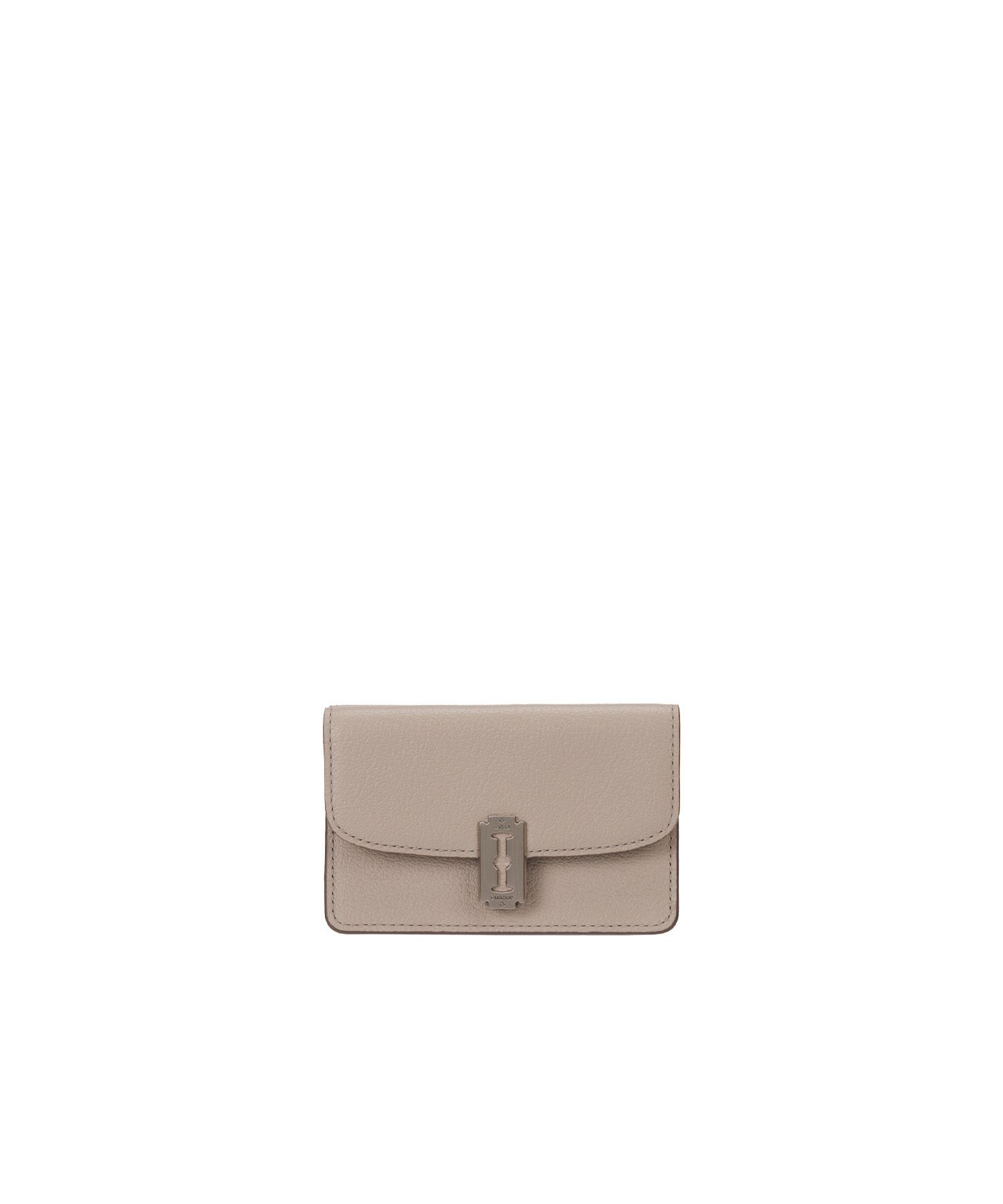 ●vunque● Occam Lune Double Flap Card Wallet Occam Lune Dou Occam Lune Double Flap Card Wallet Black - vunque(분크)