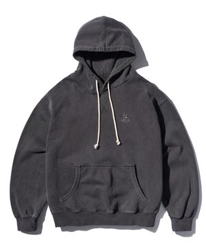 EVERYDAY AECA CLOVER HOODIE-WASHED CHARCOAL