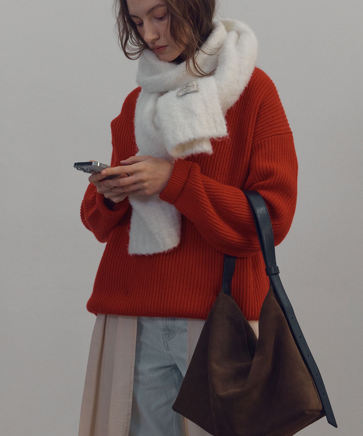 LE ABONNE [配送/関税込み] BECKY BAG KHAKI BROWN LE ABONNE [配送/関税込み] BECKY BAG KHAKI BROWN (LE ABONNE
