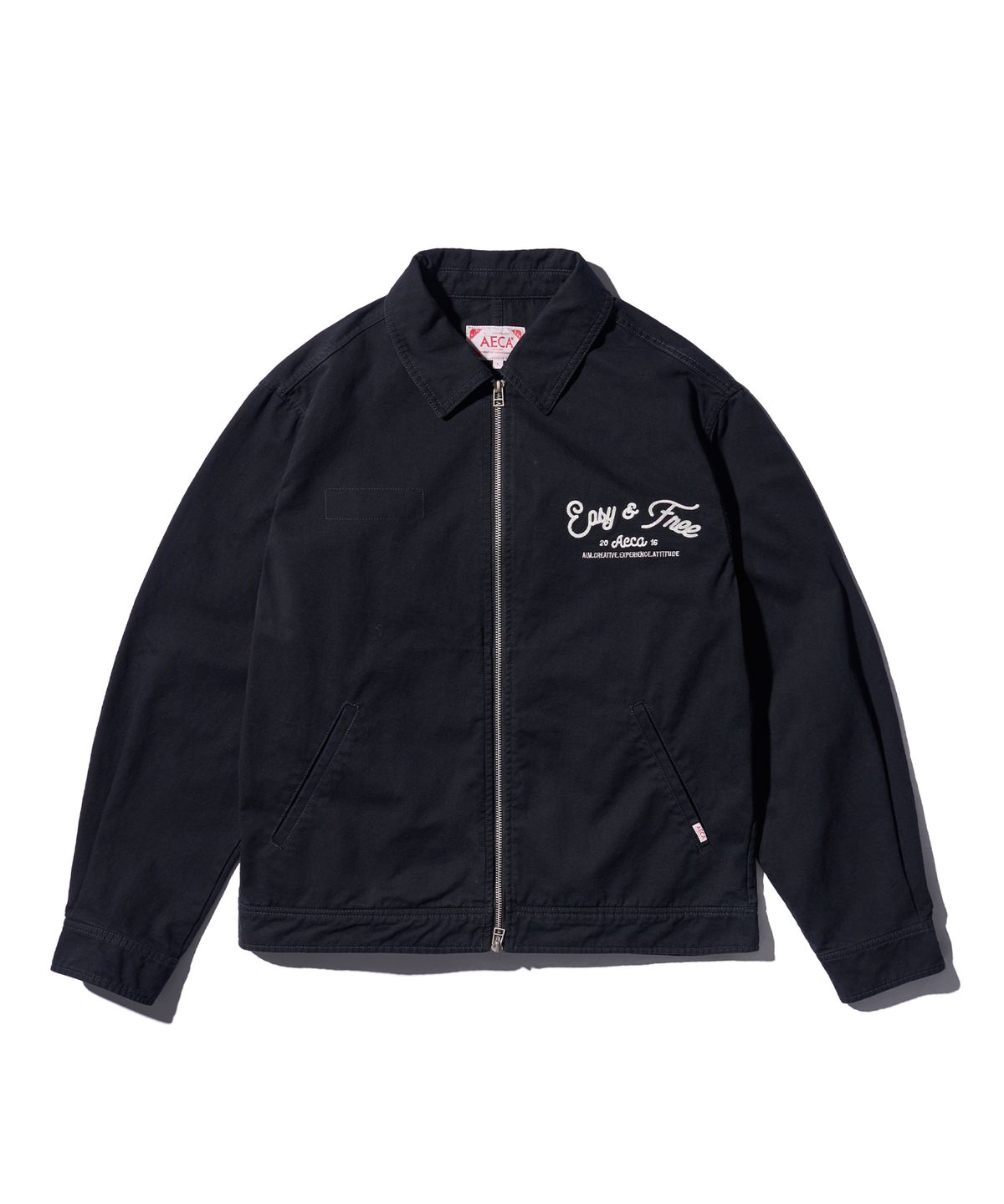 에이카화이트(AECA) EASY AND FREE COTTON IKE JACKET-BLACK