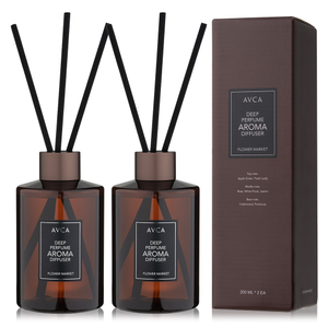[아브카] 딥 퍼퓸 아로마 디퓨저 양재동꽃시장향 200ml 2개입