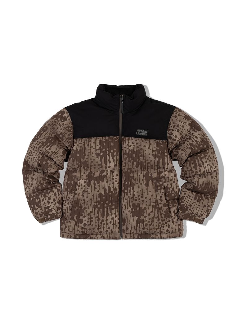 CAMO 미들 다운 자켓 BROWN