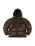 미들 다운 배색 자켓 BROWN