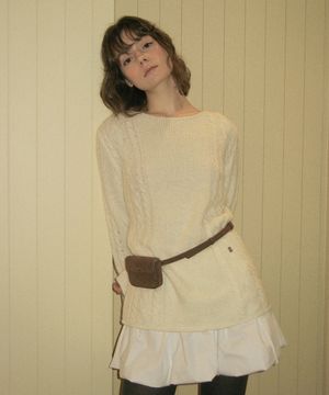 Vintage Suede Belt Bag - 2Color