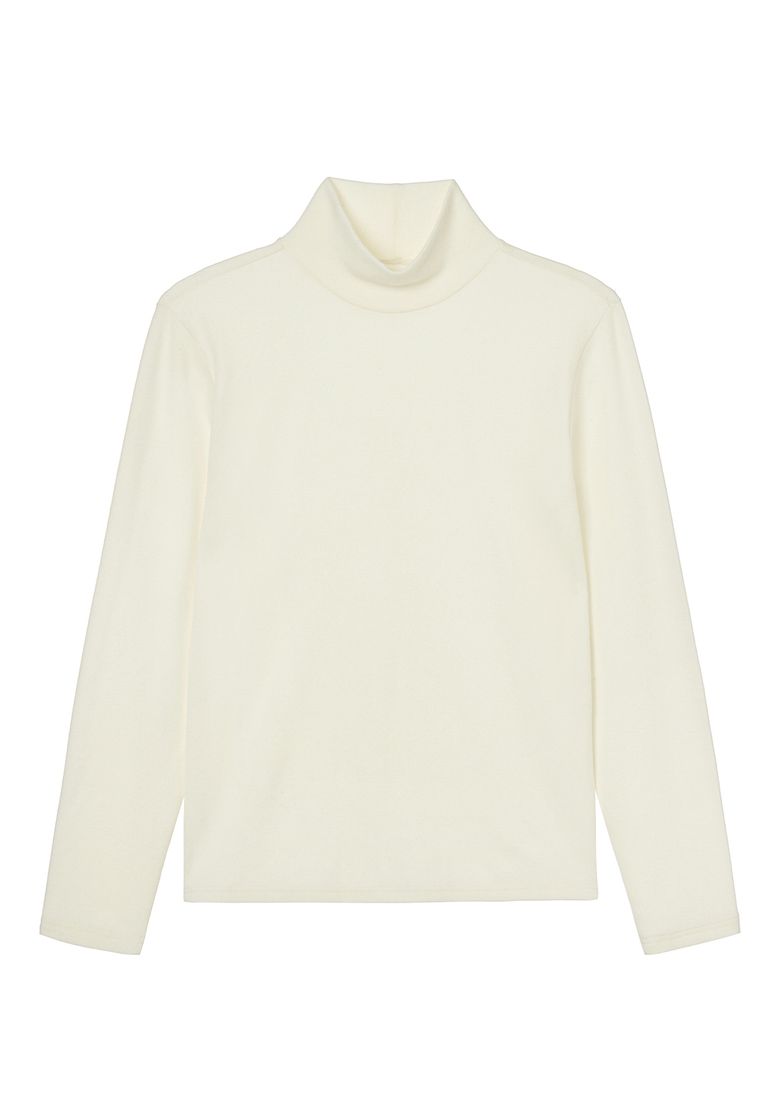 Turtle Neck Jersey - Ivory