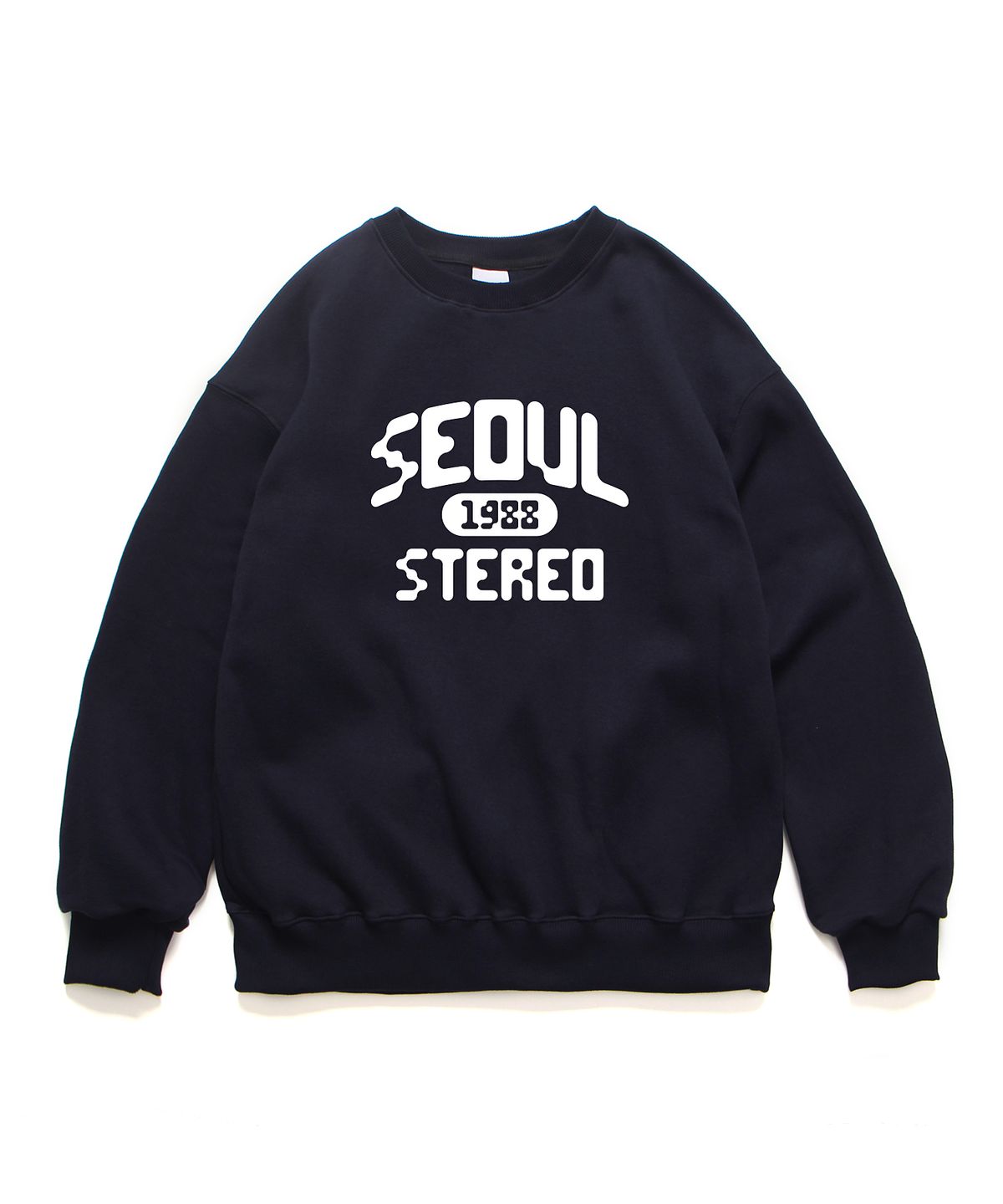 앱놀머씽(ABNORMALTHING) 서울1988 크루넥 네이비 (SEOUL 1988 CREWNECK NAVY)