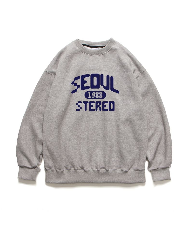 서울1988 크루넥 그레이 (SEOUL 1988 CREWNECK GREY)