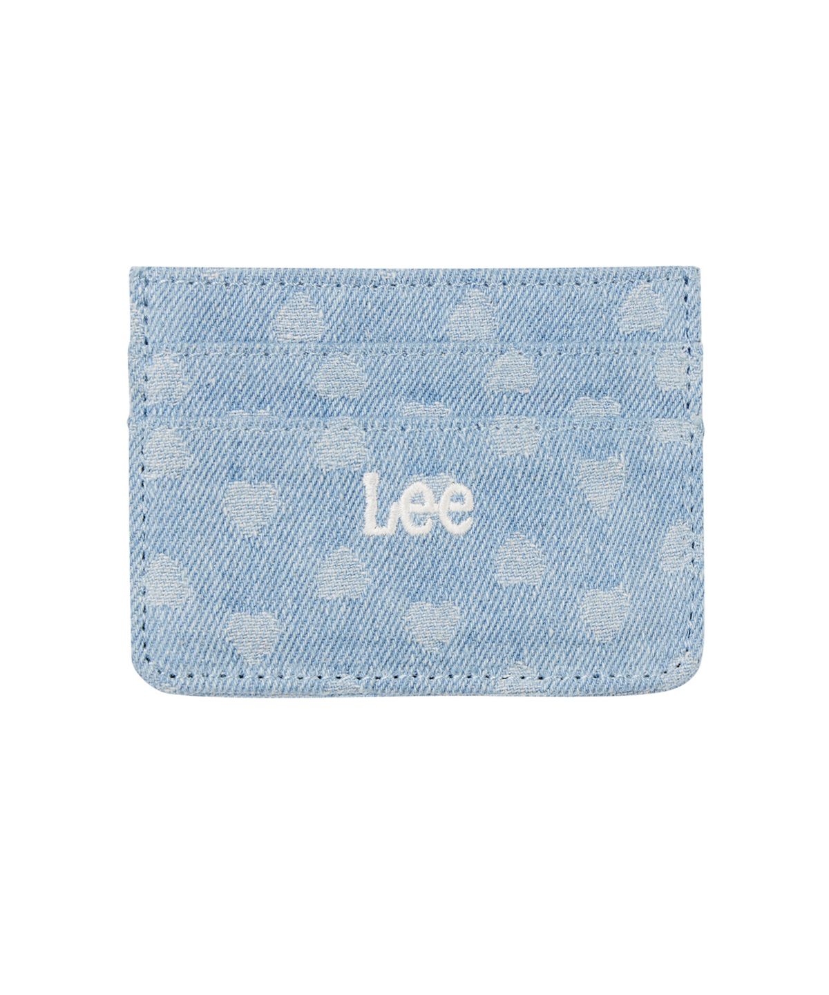 리(LEE) 데님 카드 홀더 인디고 미듐