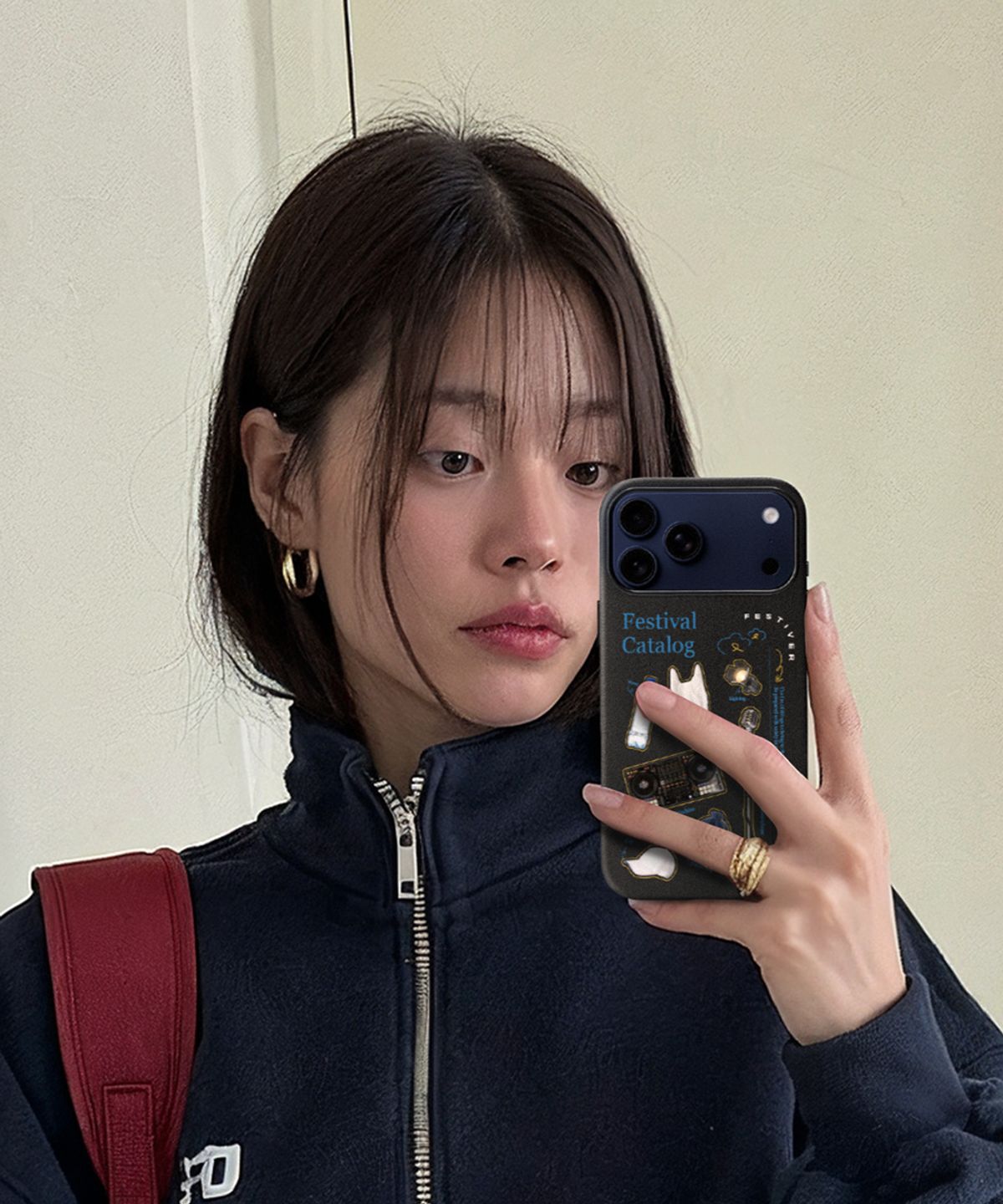 페스티버(FESTIVER) 페스티벌 Catalog 아이폰 맥세이프 레더 케이스