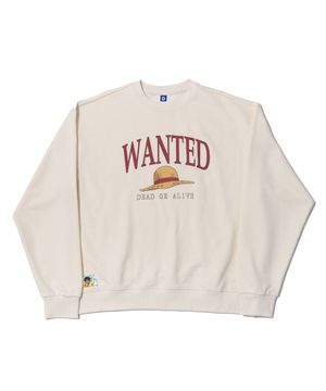 원피스 루피 원티드 그래픽 스웨트셔츠