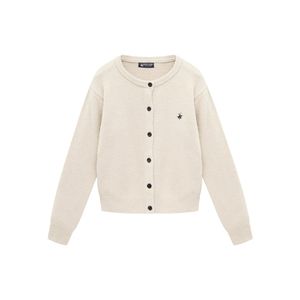 여성 블랙 버튼 포인트 가디건 TK381