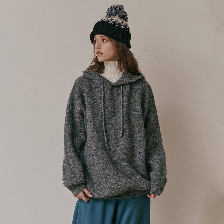 AR_Turtleneck cable knit sweater_2color
