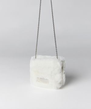 노바 퍼 체인 미니숄더백