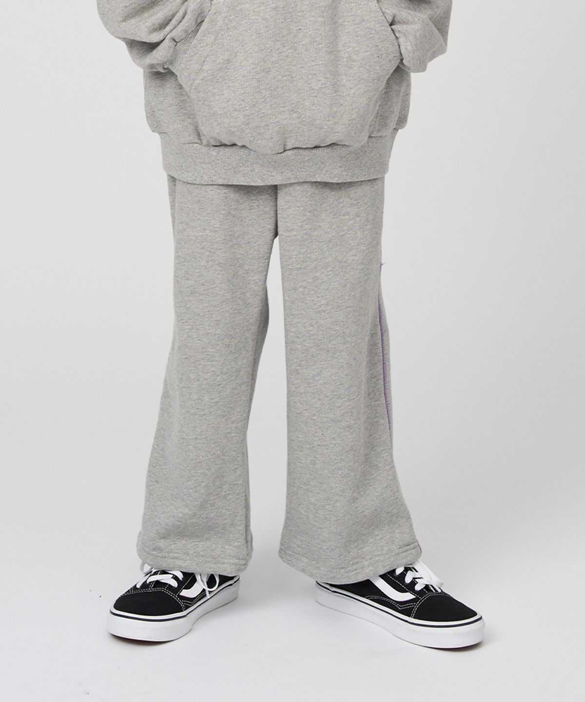볼컴 키즈(VOLCOM KIDS) 스티치 와이드 팬츠_D4F313