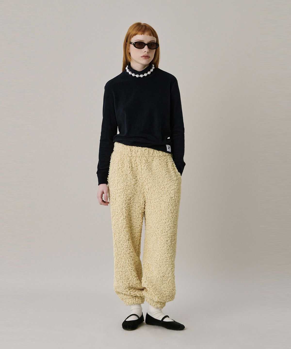 준준스페이스(JUNEJUNE SPACE) Soft Jogger Pants_Yellow (소프트 조거 팬츠_옐로우)