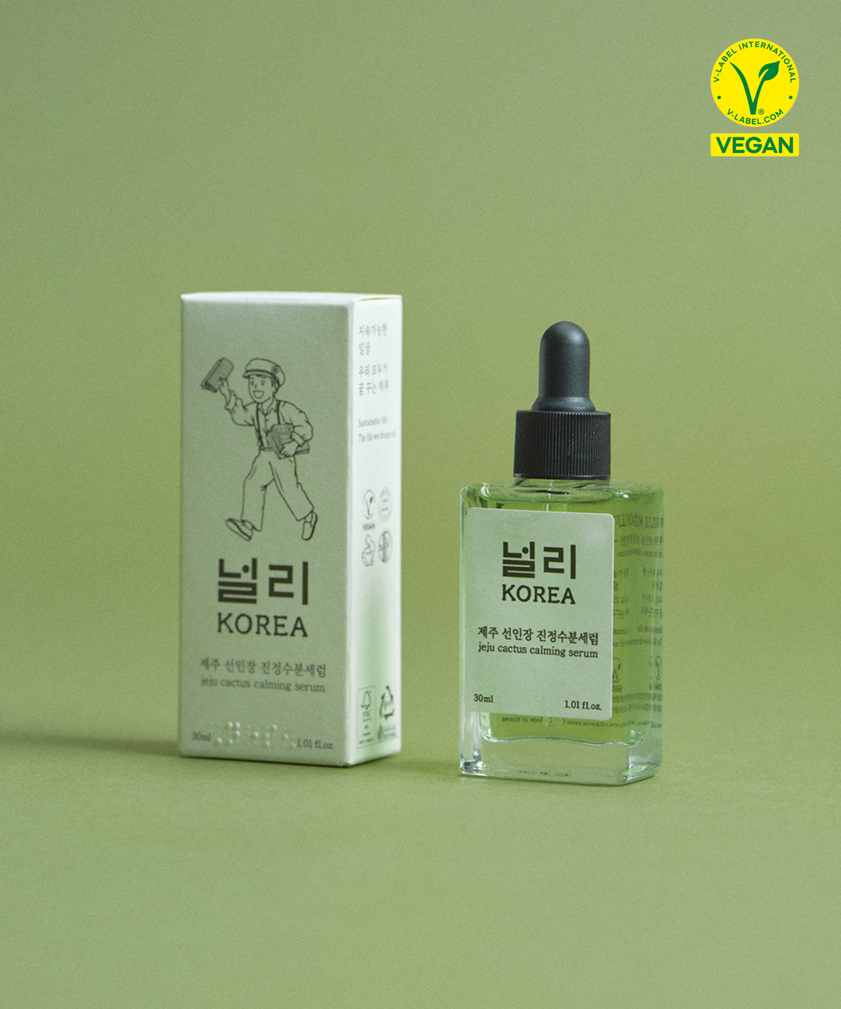 널리(NULLIKOREA) 제주 선인장 진정수분세럼 30ml