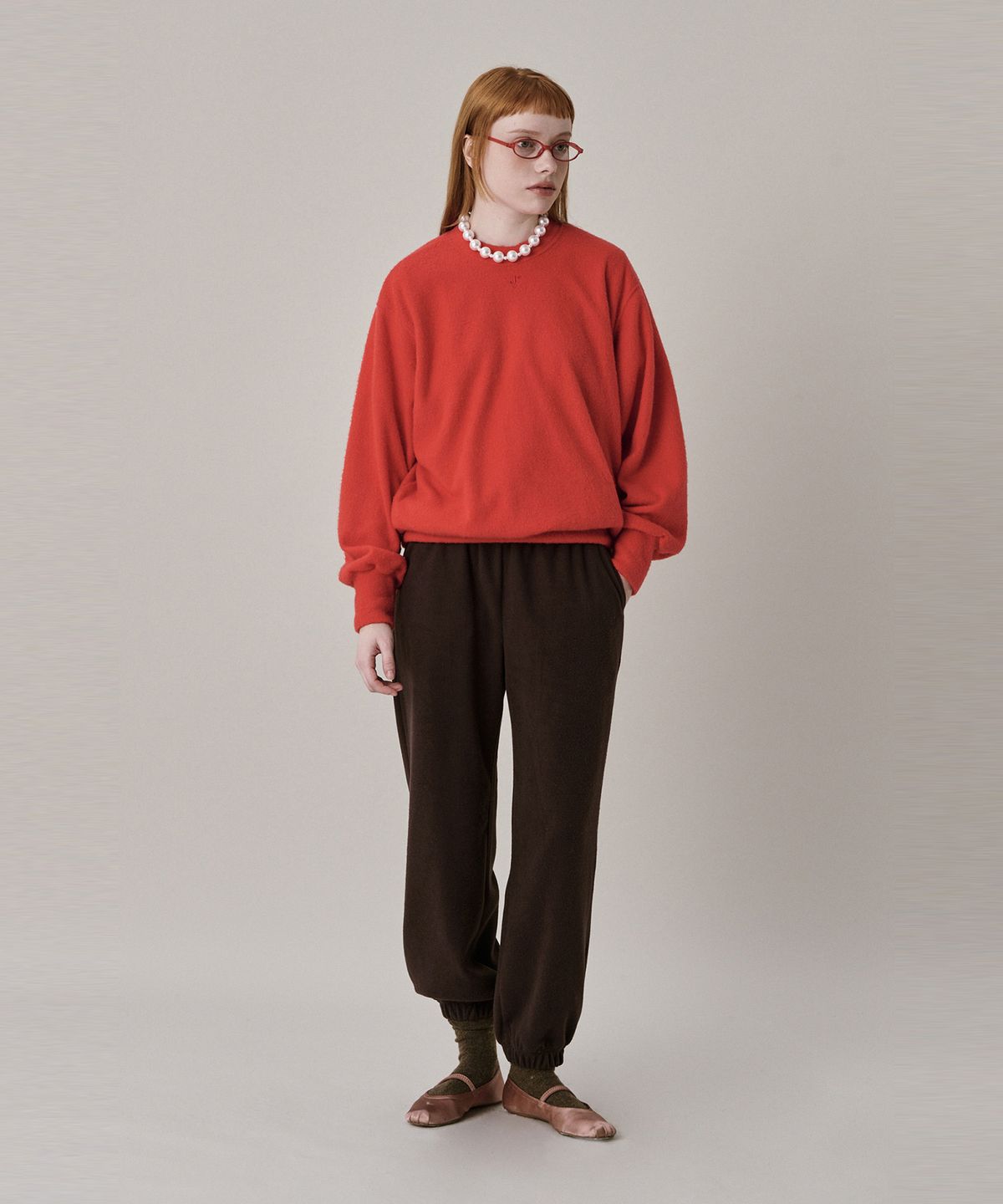 준준스페이스(JUNEJUNE SPACE) Soft Jogger Pants_Brown (소프트 조거 팬츠_브라운)