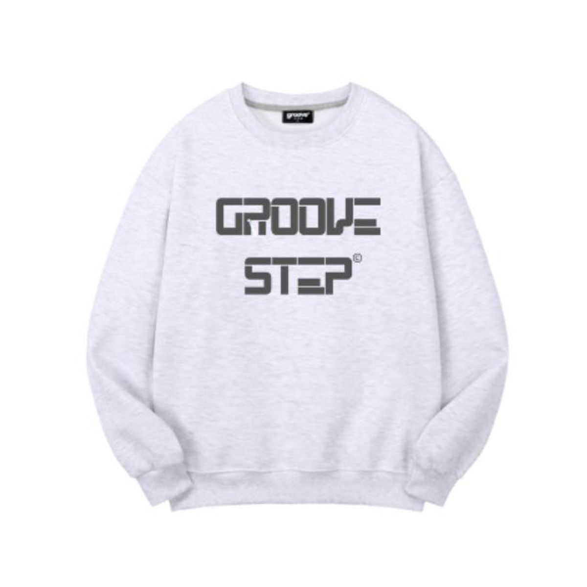 그루브스텝(GROOVESTEP) 제로 레터링 오버핏 맨투맨 티셔츠 M0216