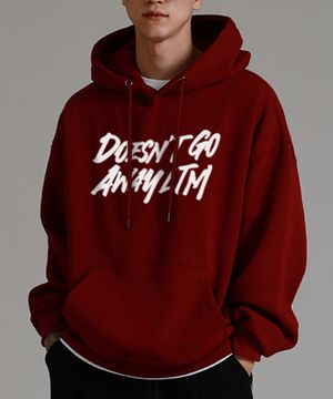 더즌트 LTMT 오버 후디_와인