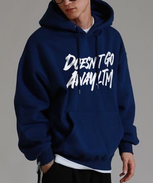 더즌트 LTMT 오버 후디_블루