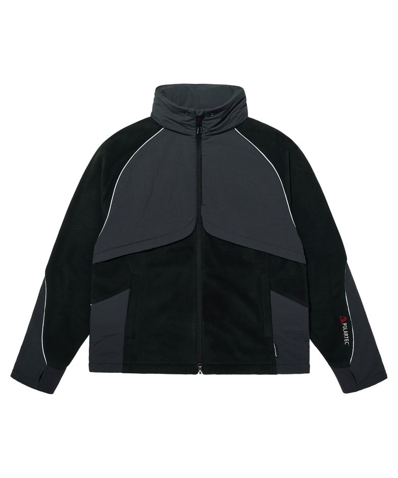 3M REFLECTIVE DETAIL POLARTEC ZIP-UP (BLACK)