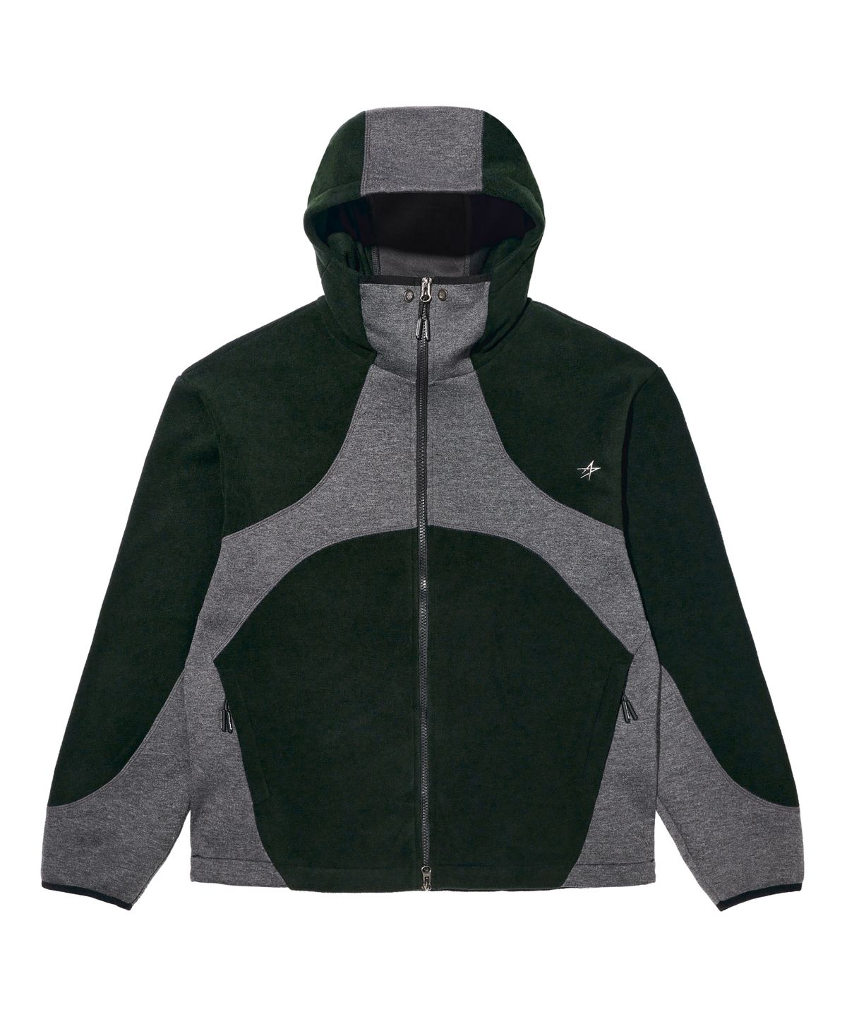 록히드마틴(LOCKHEED MARTIN) BLOCKING POLARTEC HOOD FULL-ZIP (BLACK)